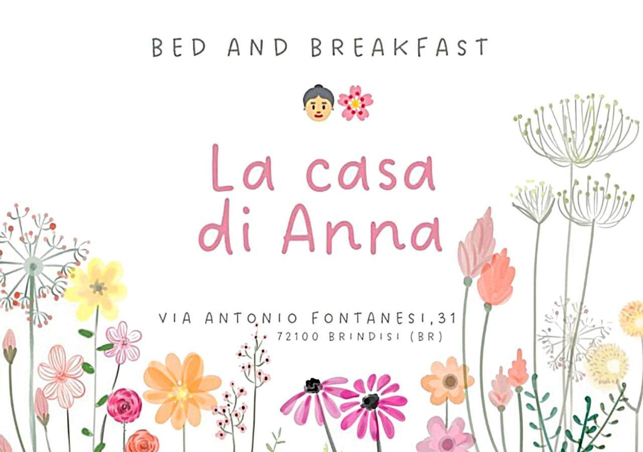 Апартаменты La Casa Di Anna Бриндизи Экстерьер фото